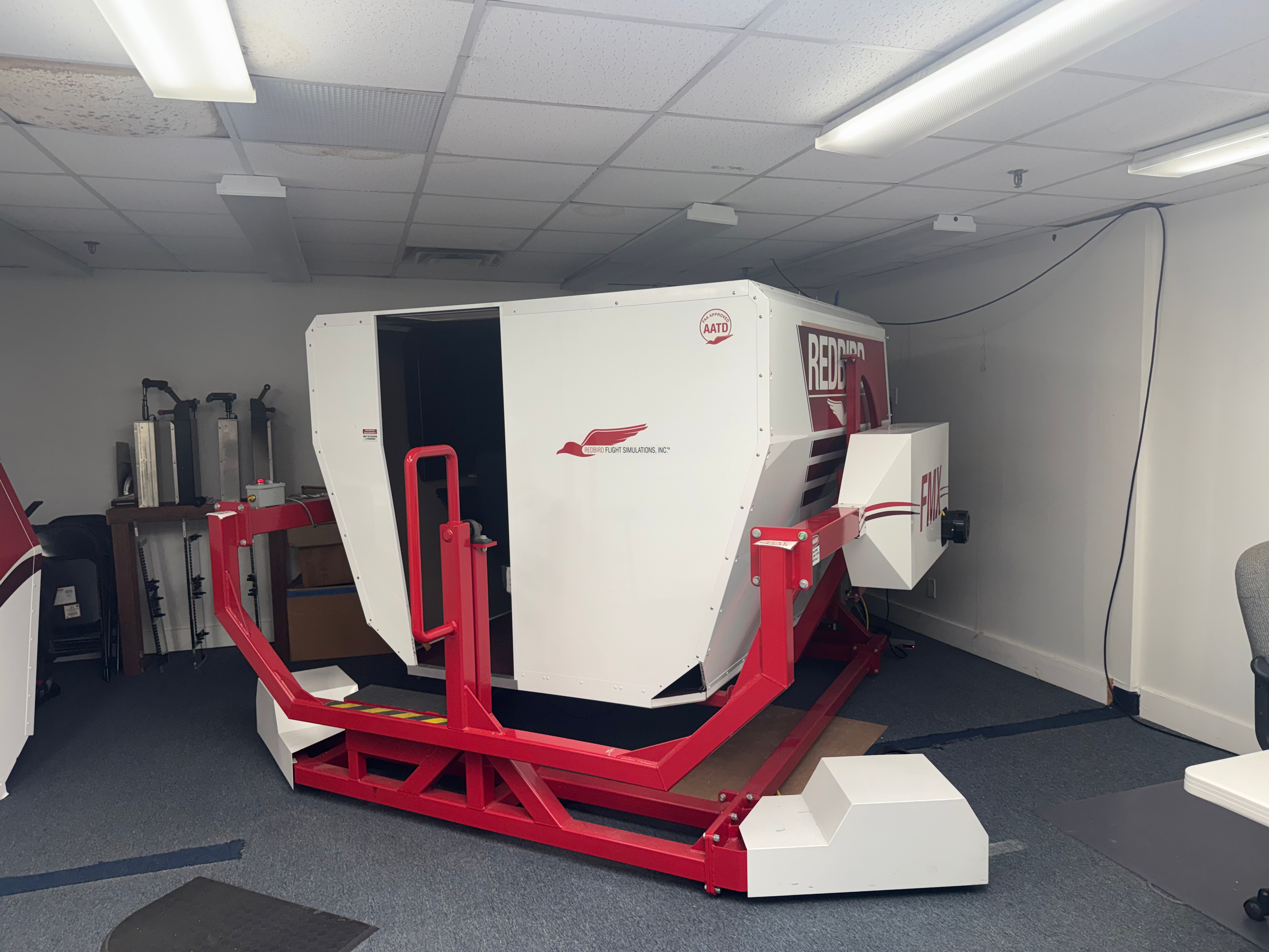 Redbird Flight Simulator - Cockpit View