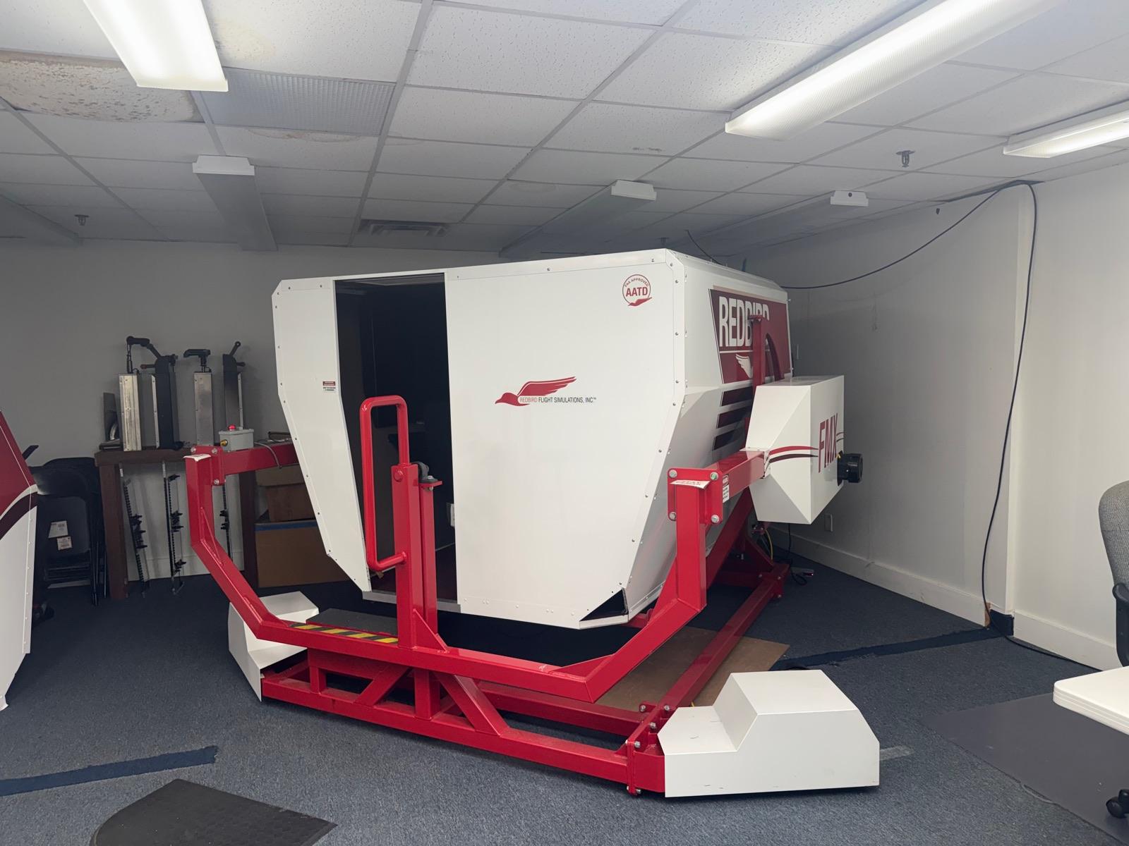 Redbird Flight Simulator - Cockpit View